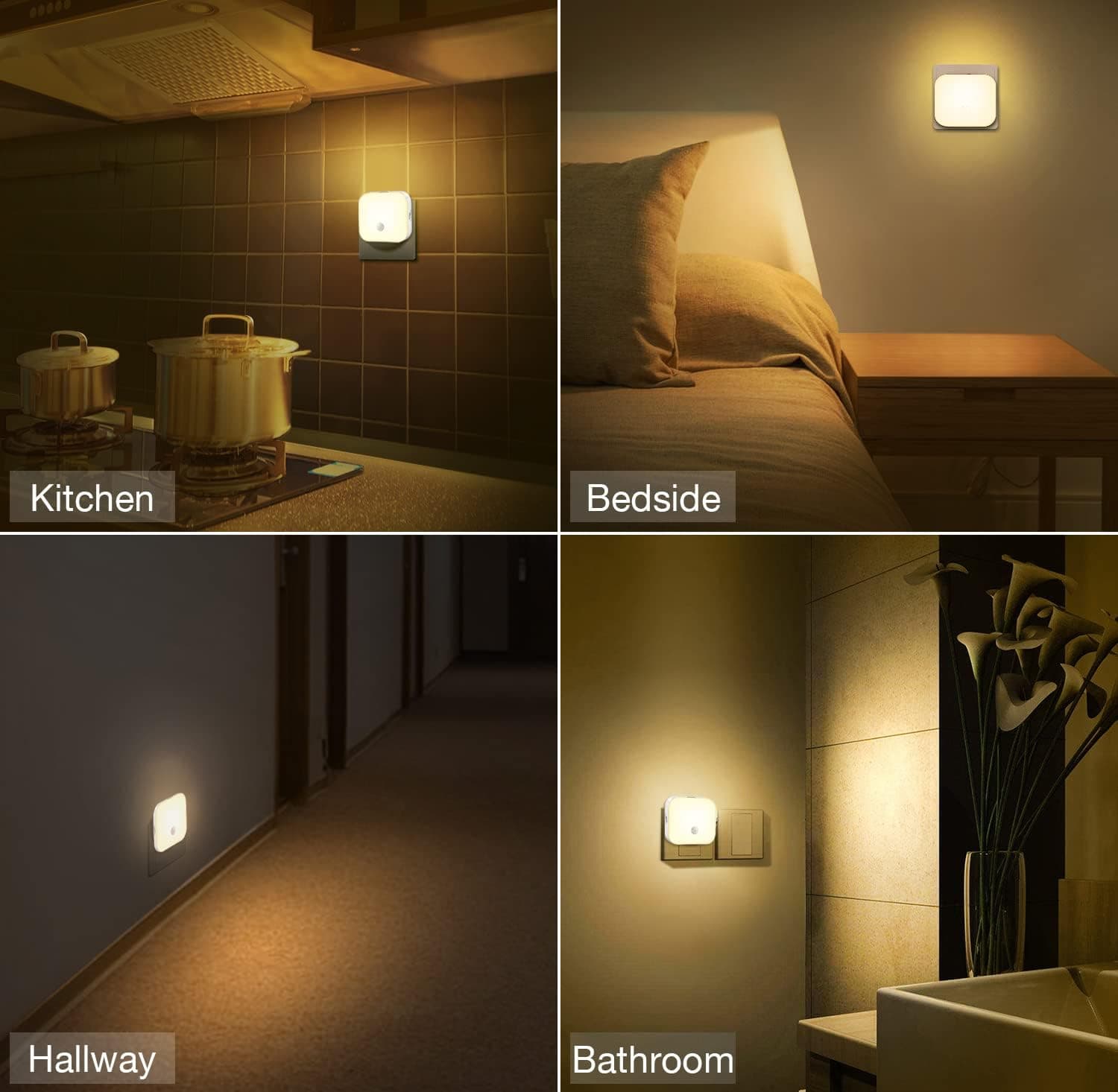 Lamka nocna LED do kontaku